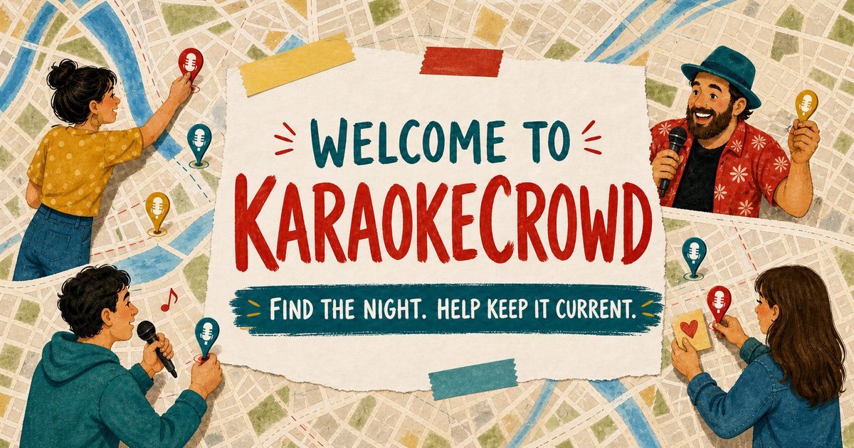 Welcome to KaraokeCrowd